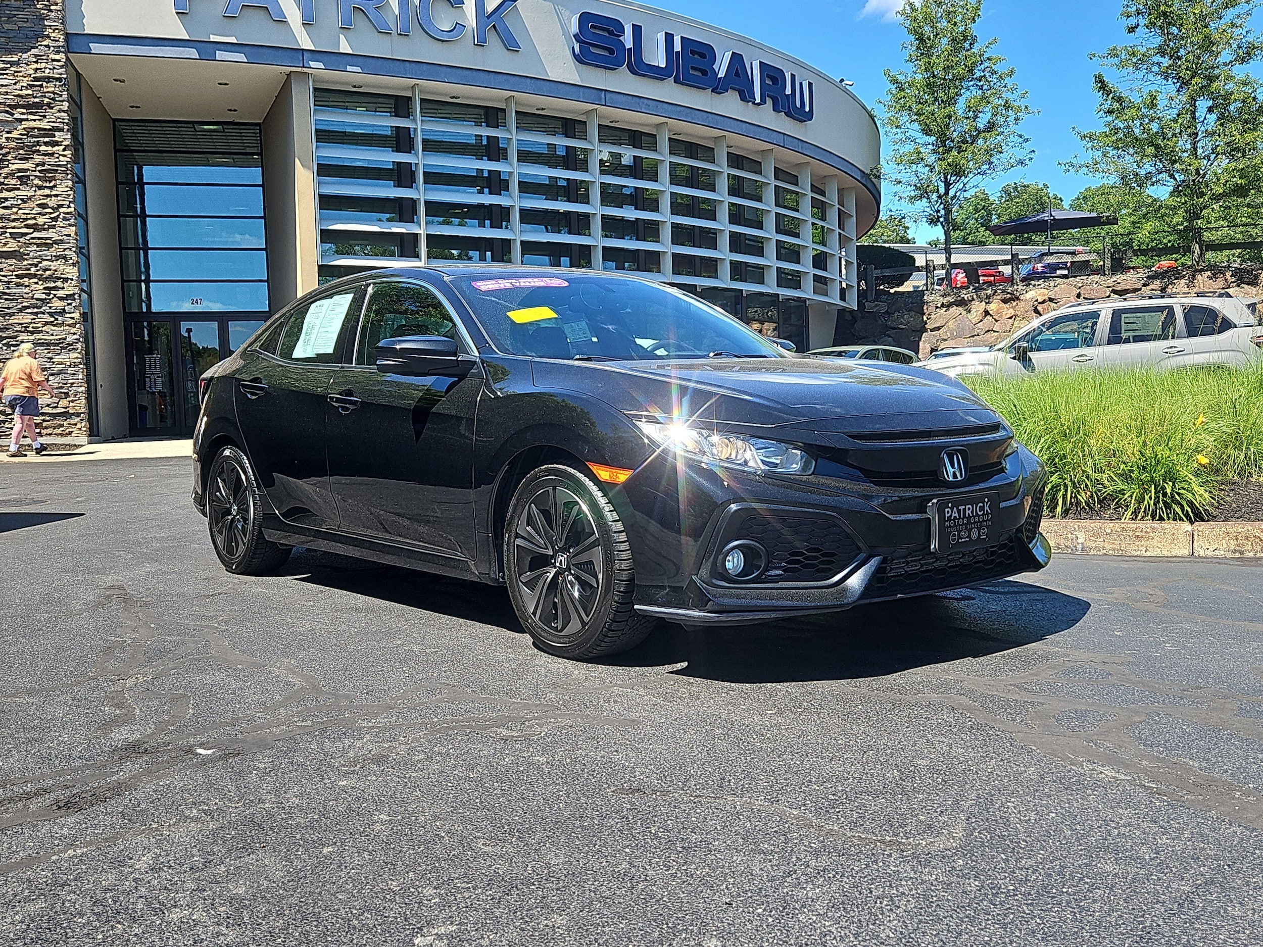 used 2017 Honda Civic Hatchback car, priced at $16,256