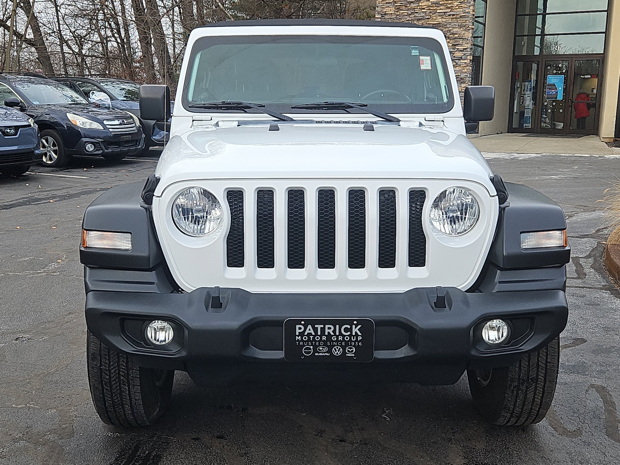 used 2020 Jeep Wrangler Unlimited car, priced at $21,969