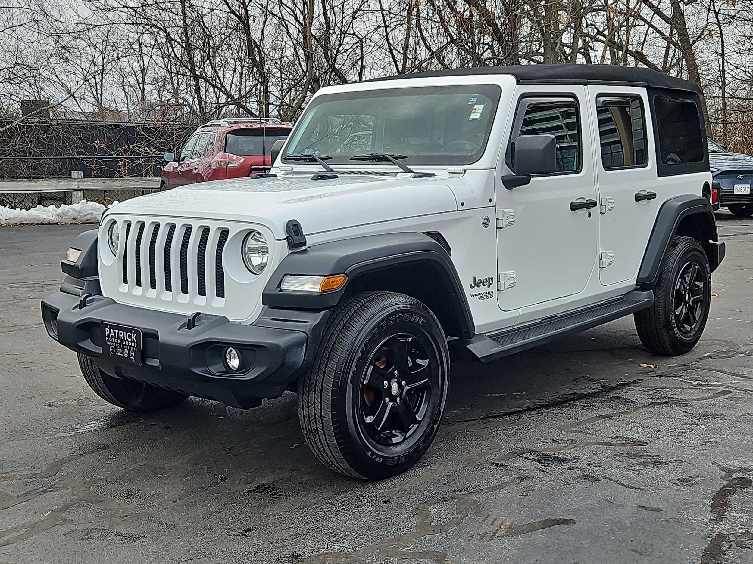 used 2020 Jeep Wrangler Unlimited car, priced at $21,969