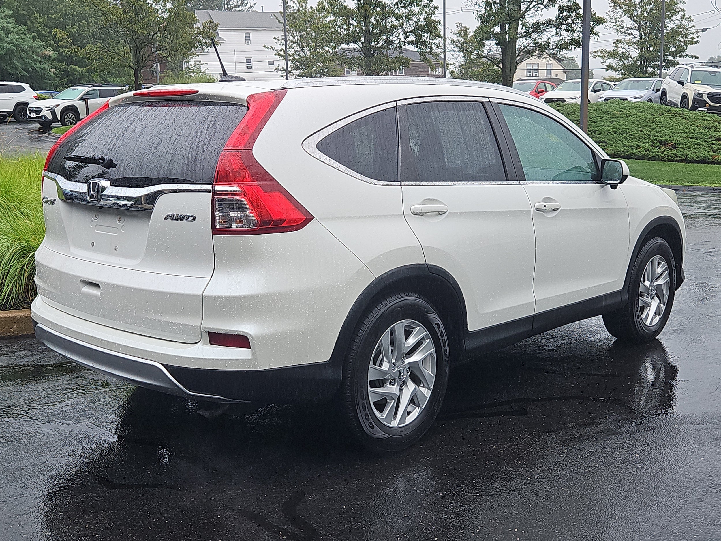 Used 2015 Honda CR-V EX-L with VIN 5J6RM4H7XFL050426 for sale in Shrewsbury, MA