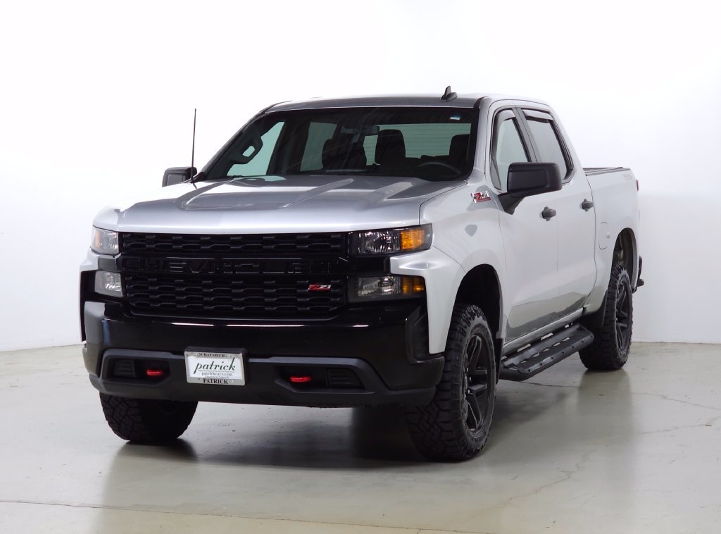 Used 2021 Chevrolet Silverado 1500 Custom Trail Boss Truck Crew Cab