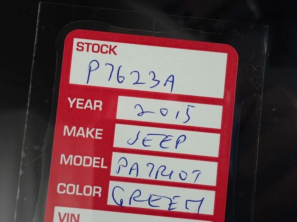 2015 Jeep Patriot Sport 4x4 24