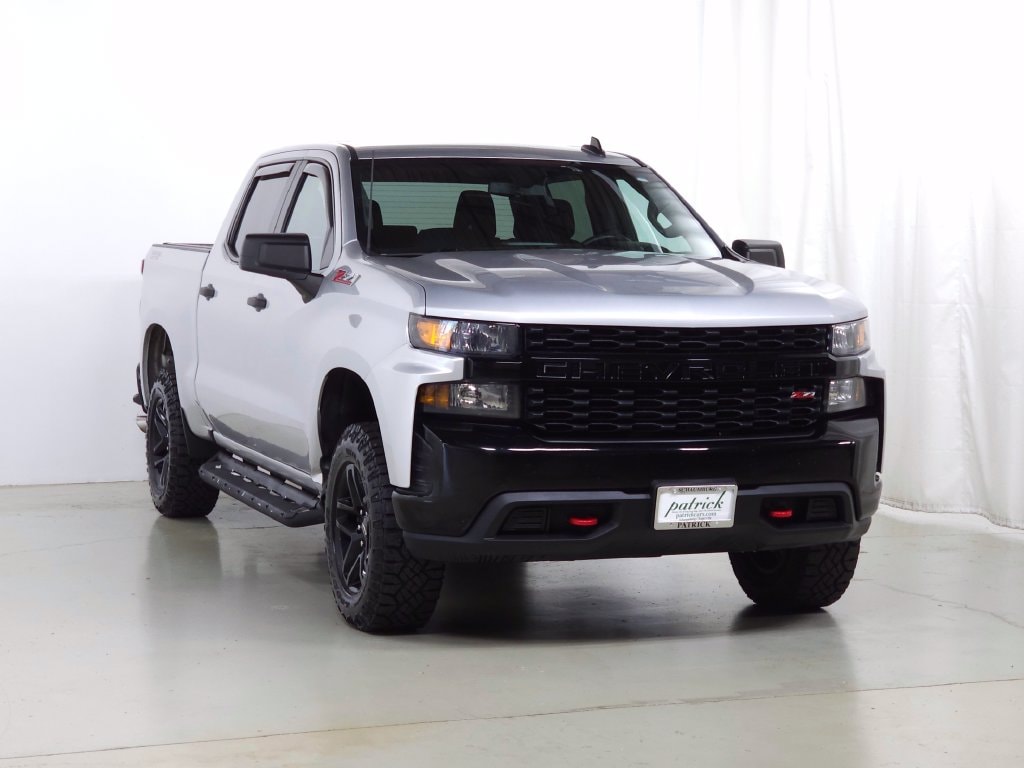 Used 2021 Chevrolet Silverado 1500 Custom Trail Boss Truck Crew Cab