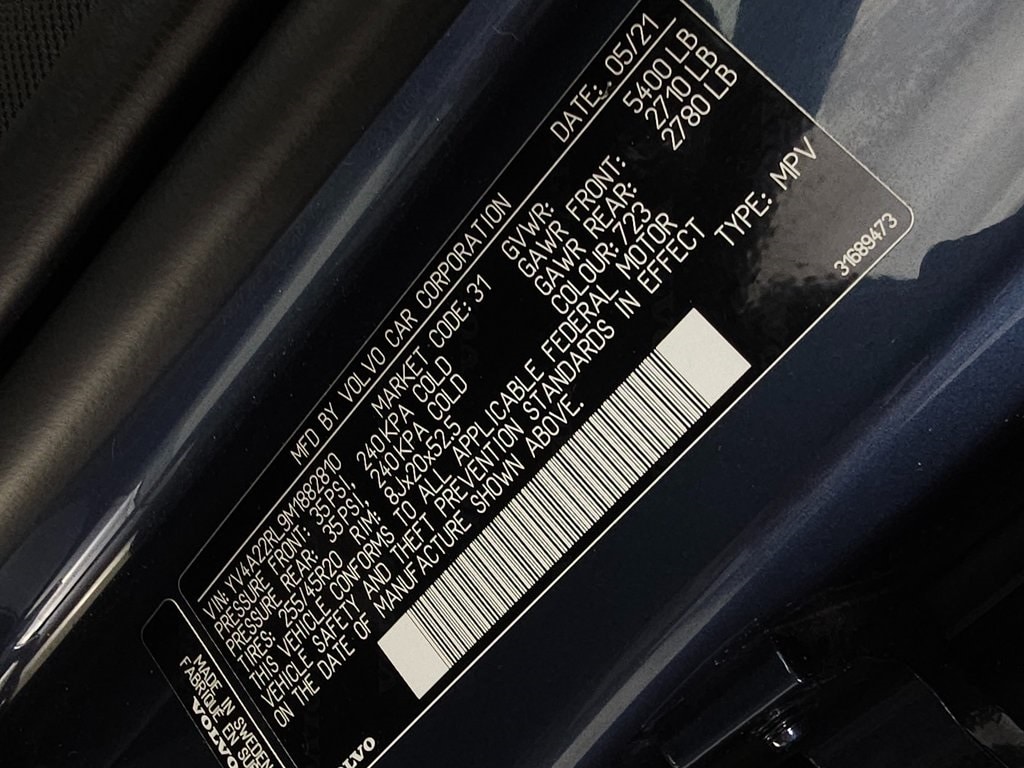 2021 Volvo XC60 T6 Inscription 40