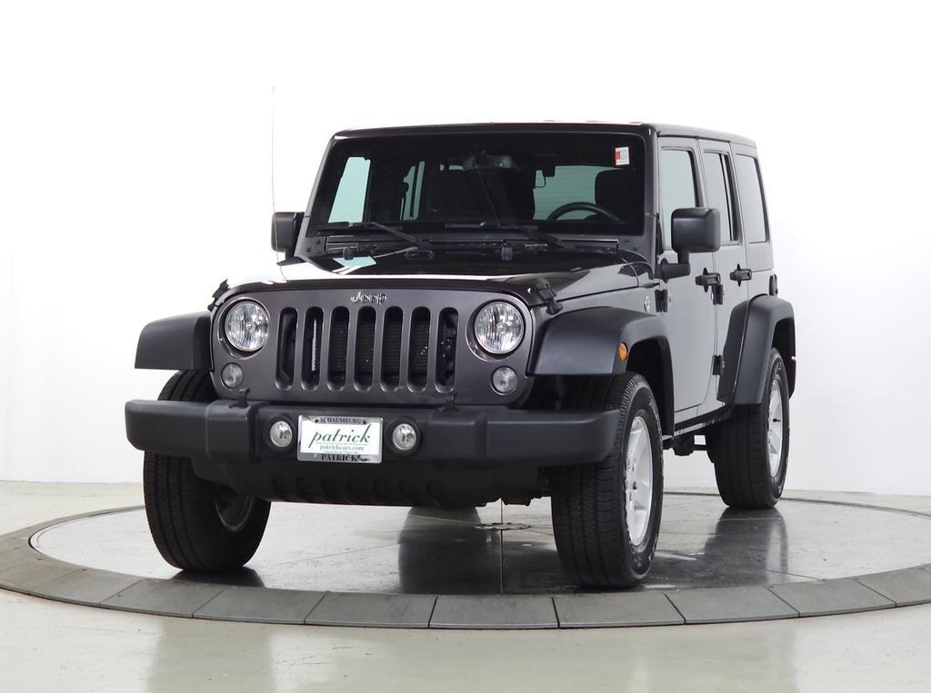 Used 2017 Jeep Wrangler JK Unlimited Sport 4x4 SUV