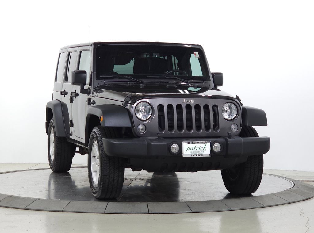 Used 2017 Jeep Wrangler JK Unlimited Sport 4x4 SUV