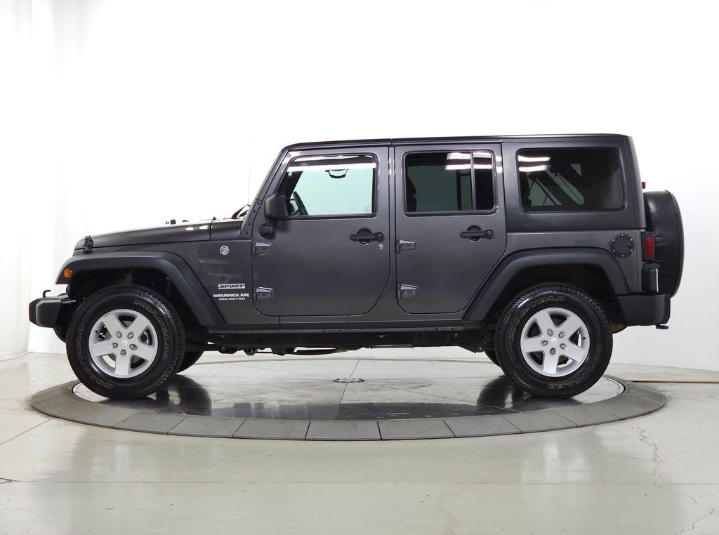 Used 2017 Jeep Wrangler JK Unlimited Sport 4x4 SUV