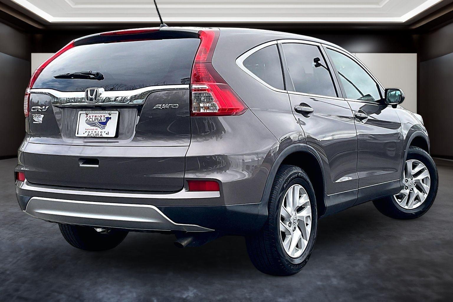 Used 2016 Honda CR-V EX with VIN 2HKRM4H52GH647015 for sale in Scarborough, ME