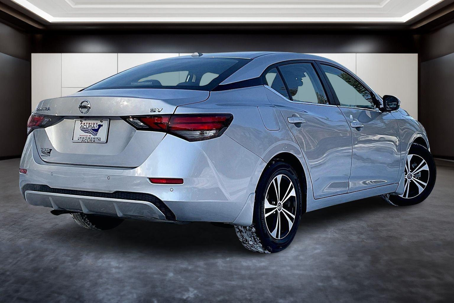 Used 2022 Nissan Sentra SV with VIN 3N1AB8CV4NY297133 for sale in Scarborough, ME