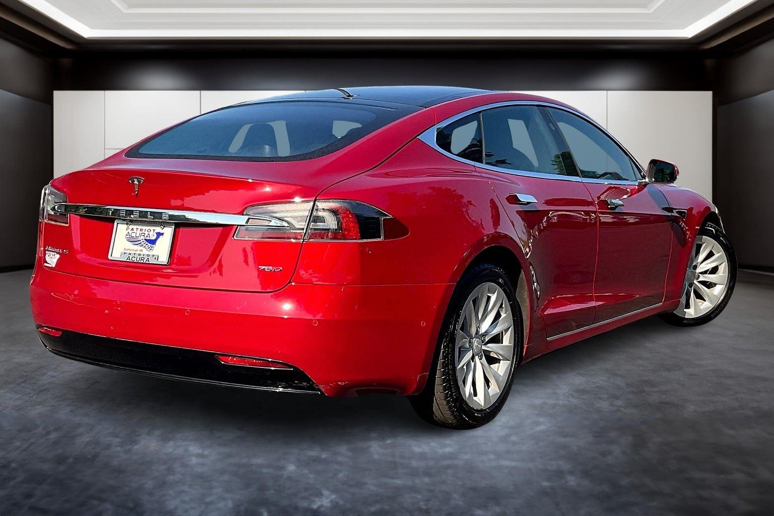 Used 2017 Tesla Model S 75D with VIN 5YJSA1E20HF180146 for sale in Scarborough, ME