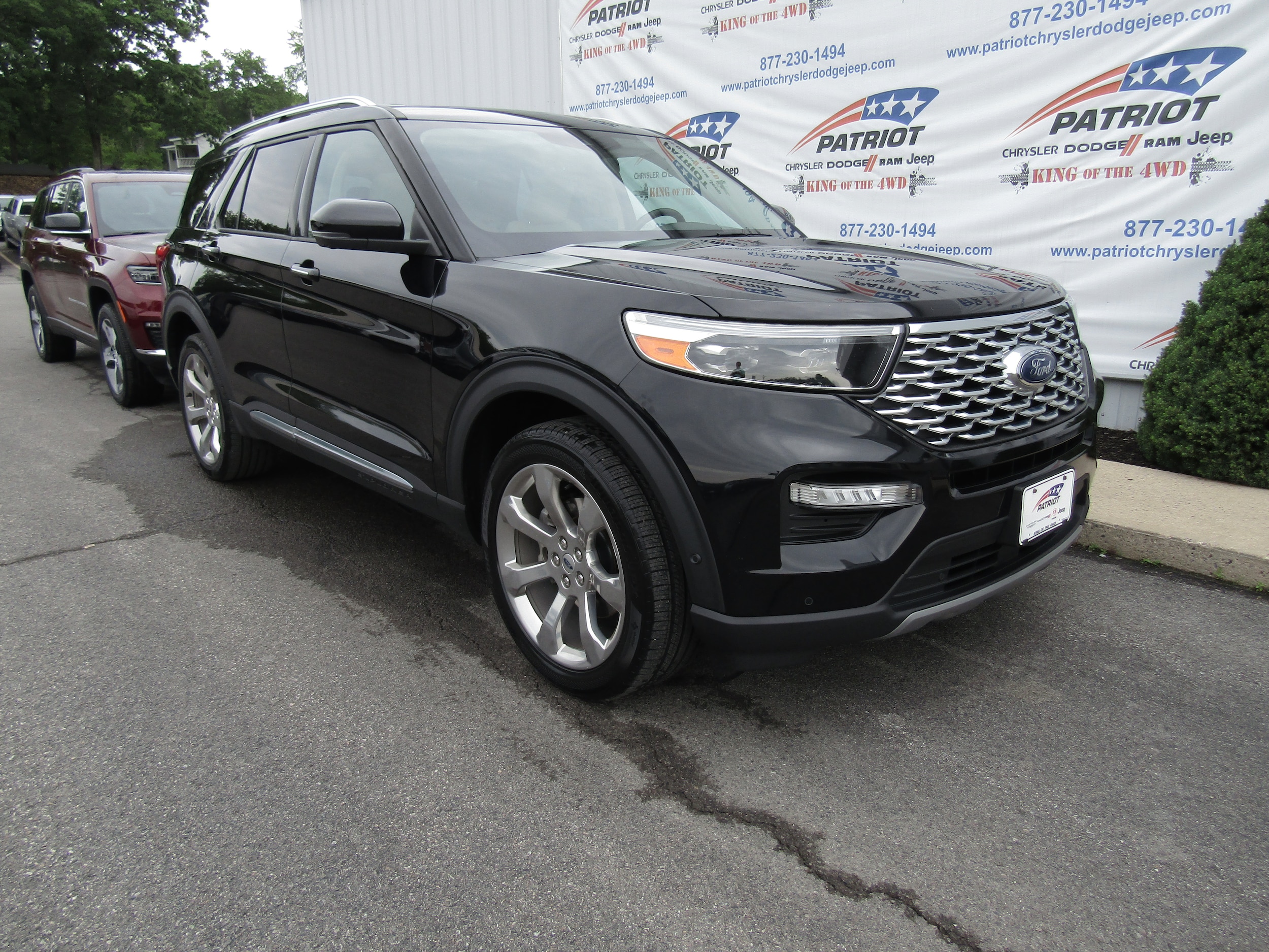 Certified 2020 Ford Explorer Platinum with VIN 1FM5K8HC7LGA89408 for sale in Oakland, MD