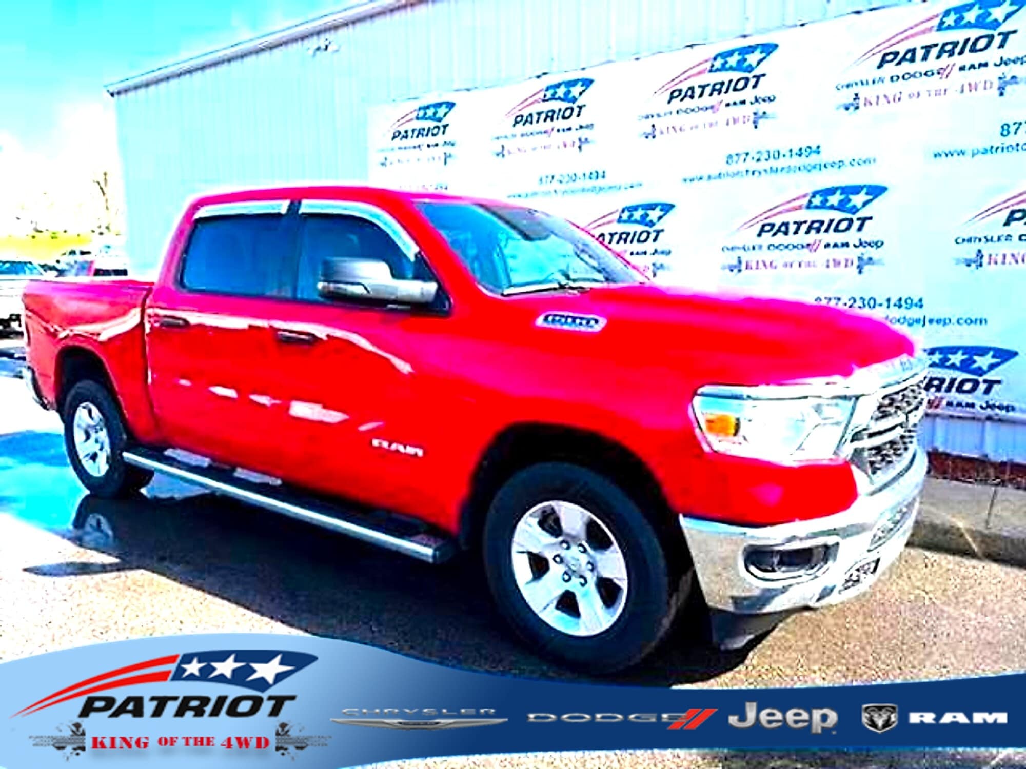 2023 RAM 1500 Big Horn/Lone Star 4x4 Crew Cab 5'7's photo
