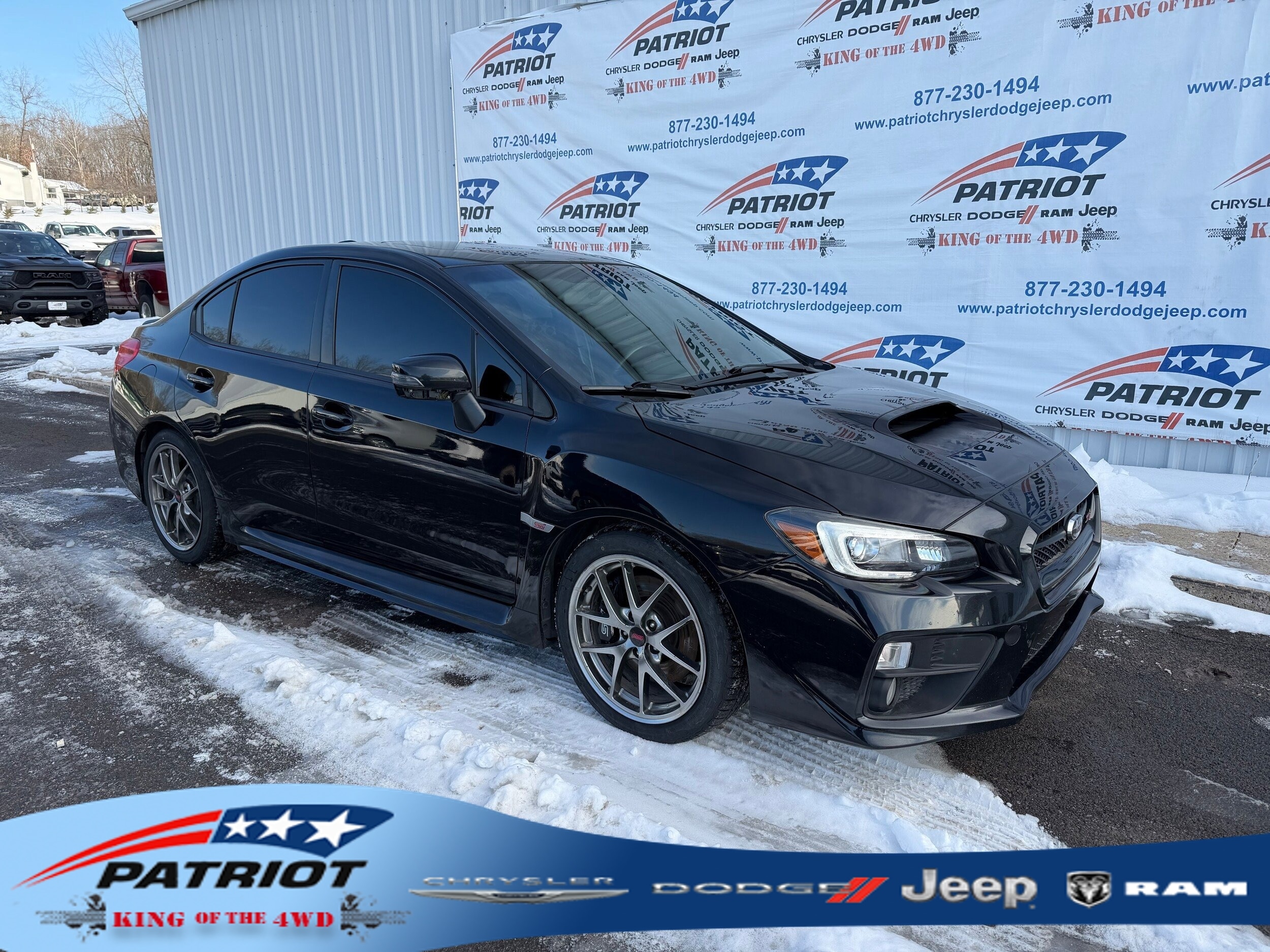 2017 Subaru WRX STI Limited with Low Profile Spoiler AWD