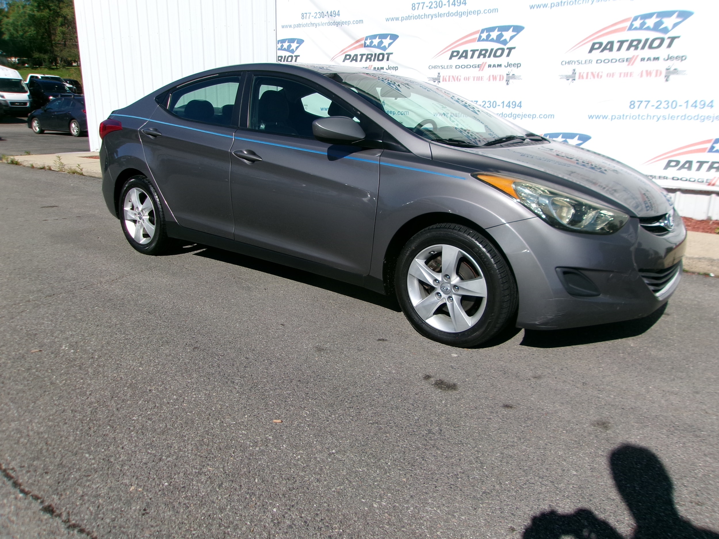 Used 2011 Hyundai Elantra GLS with VIN 5NPDH4AEXBH057596 for sale in Oakland, MD