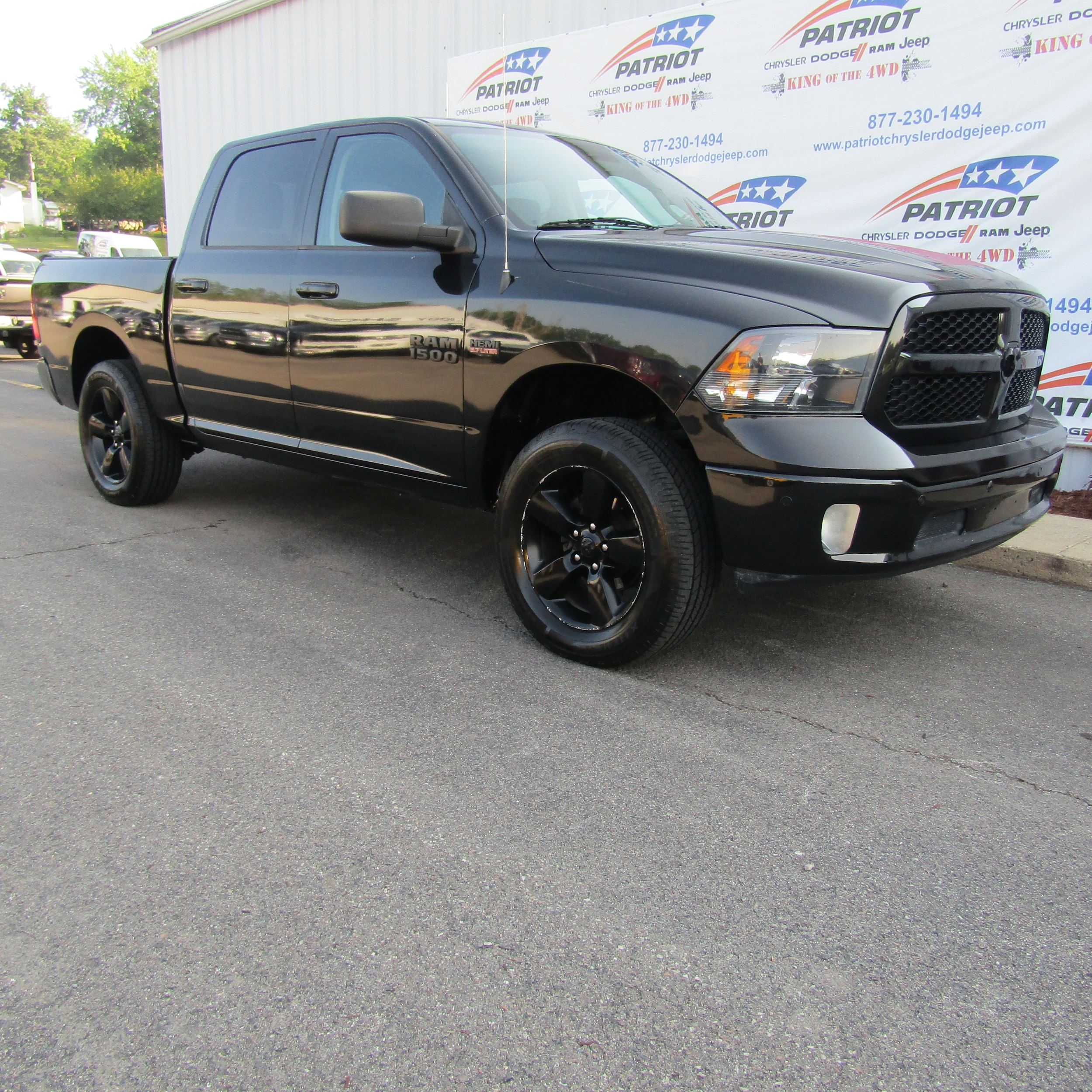 Used 2018 RAM Ram 1500 Pickup Big Horn with VIN 1C6RR7LT6JS257186 for sale in Oakland, MD