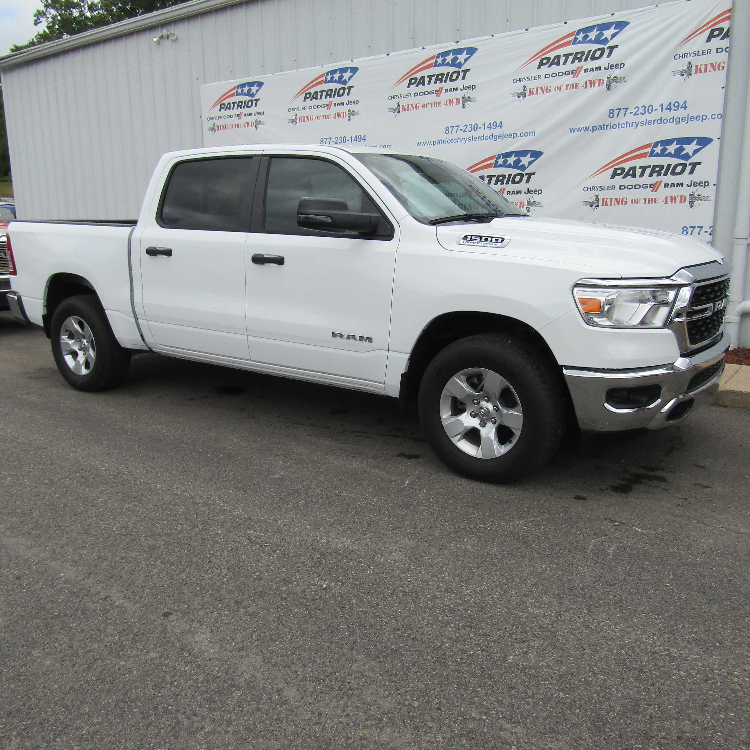 Used 2023 RAM Ram 1500 Pickup Big Horn/Lone Star with VIN 1C6SRFFTXPN703306 for sale in Oakland, MD