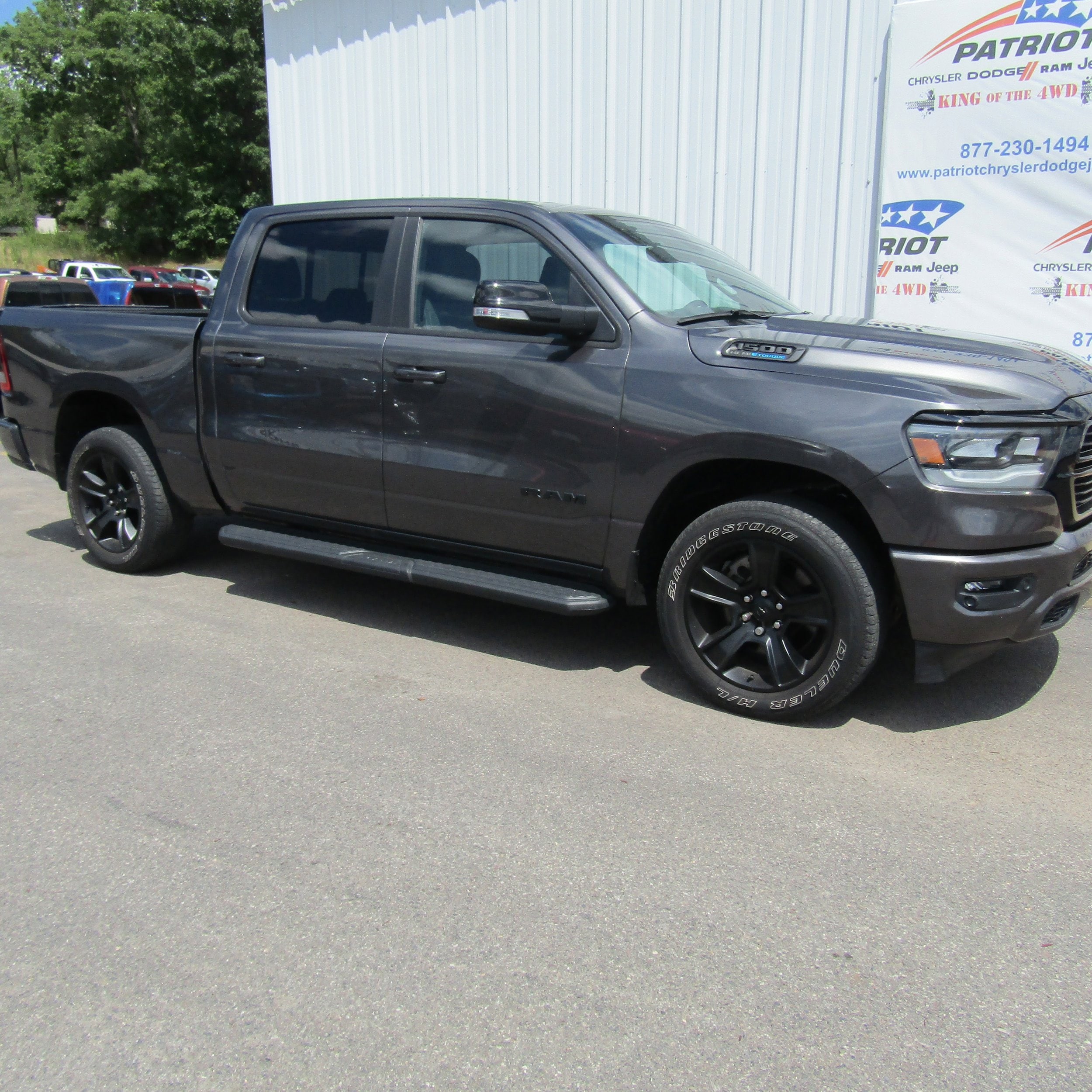 Used 2021 RAM Ram 1500 Pickup Big Horn/Lone Star with VIN 1C6SRFFT2MN586350 for sale in Oakland, MD