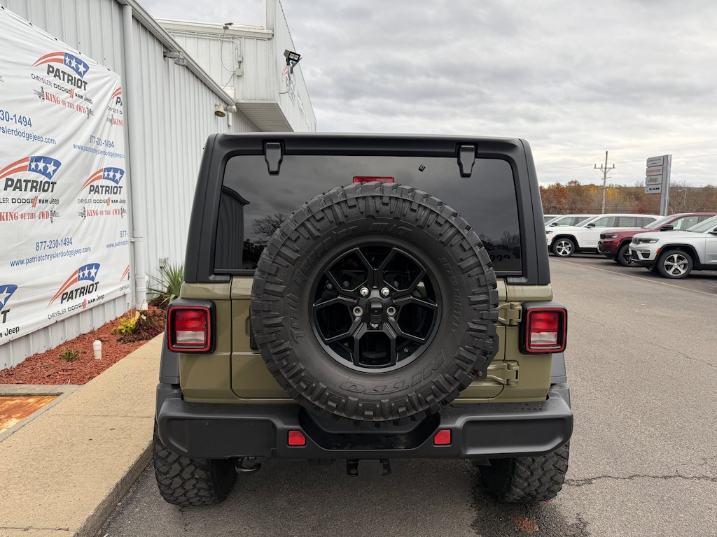 Certified 2025 Jeep Wrangler Willys Willys 4x4