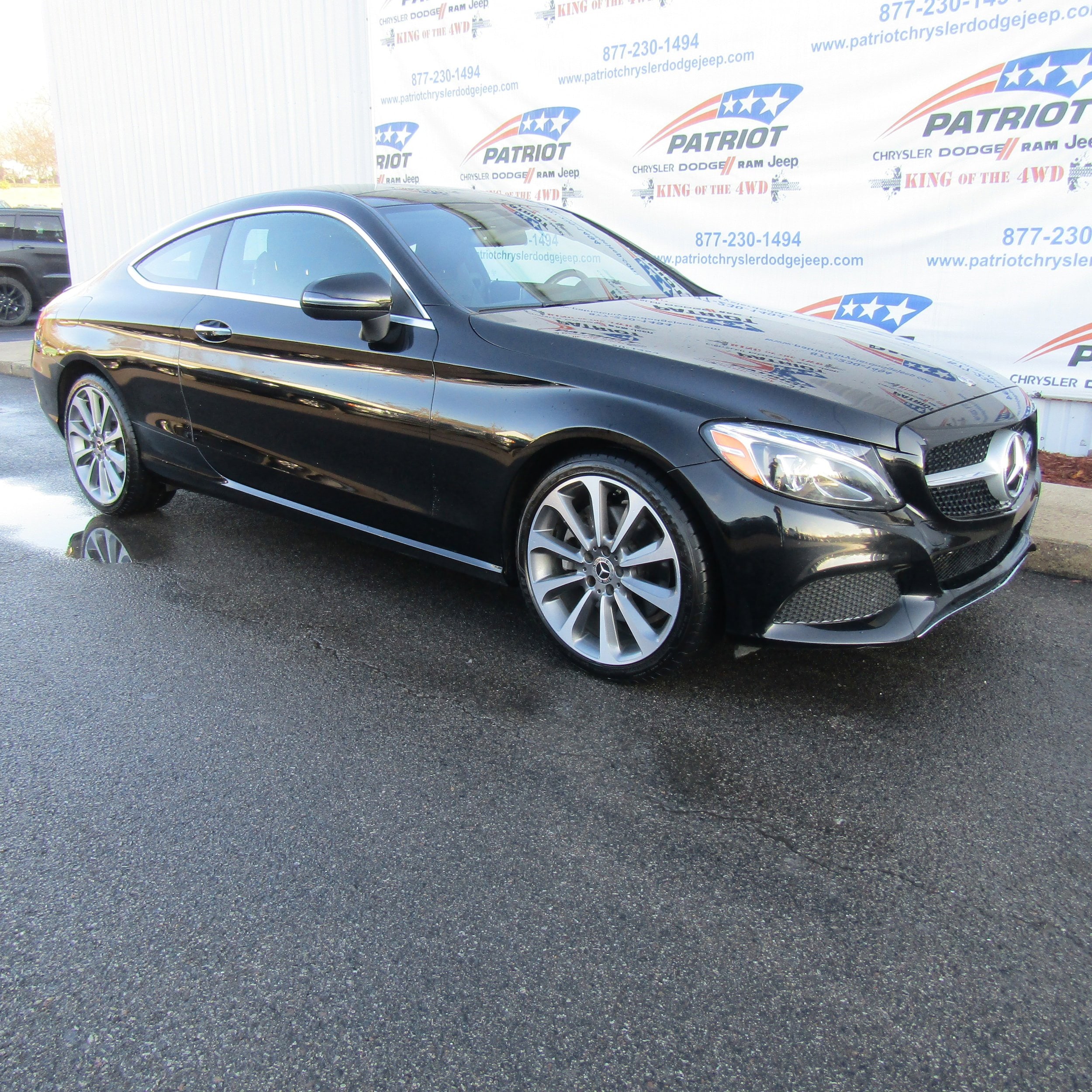 Used 2018 Mercedes-Benz C-Class Coupe C300 with VIN WDDWJ4KB2JF669064 for sale in Oakland, MD