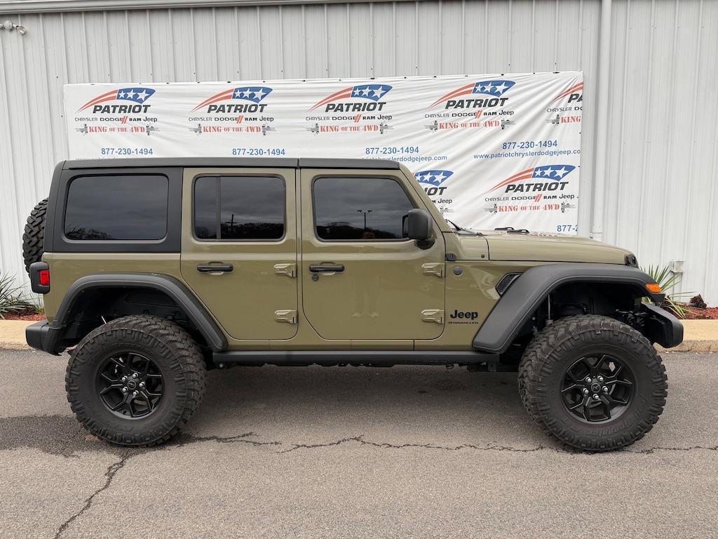Certified 2025 Jeep Wrangler Willys Willys 4x4