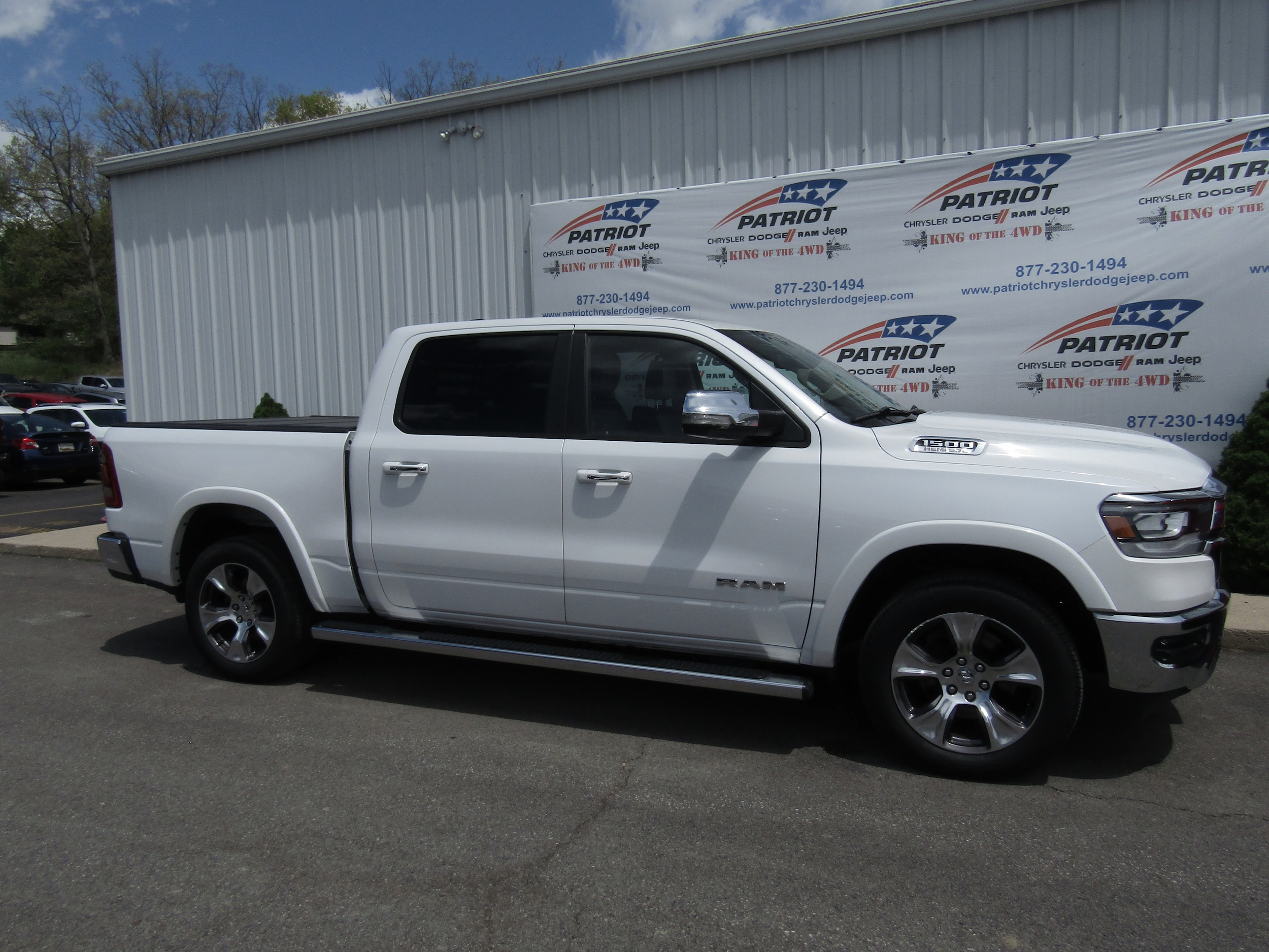 Used 2019 RAM Ram 1500 Pickup Laramie with VIN 1C6SRFJT1KN715148 for sale in Oakland, MD