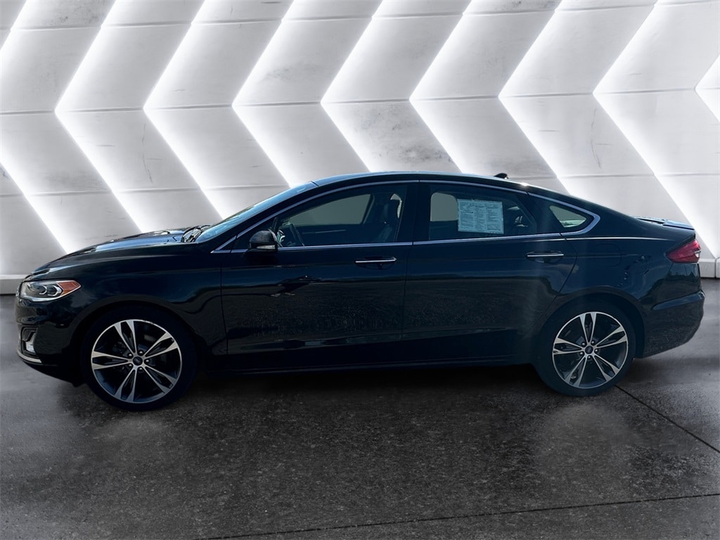 Used 2019 Ford Fusion Titanium with VIN 3FA6P0D91KR124219 for sale in Sturgeon Bay, WI