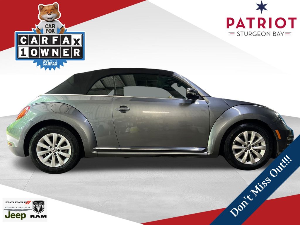 Used 2017 Volkswagen Beetle S with VIN 3VW517AT2HM807551 for sale in Sturgeon Bay, WI