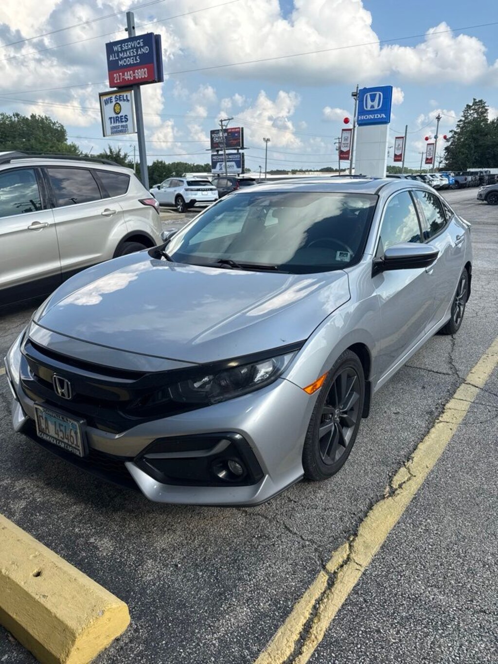 Used 2020 Honda Civic EX Hatchback