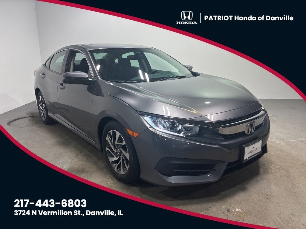 Used 2016 Honda Civic EX Sedan