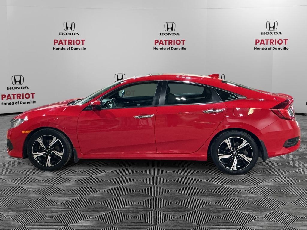 Used 2017 Honda Civic Touring with VIN 2HGFC1F94HH634885 for sale in Danville, IL
