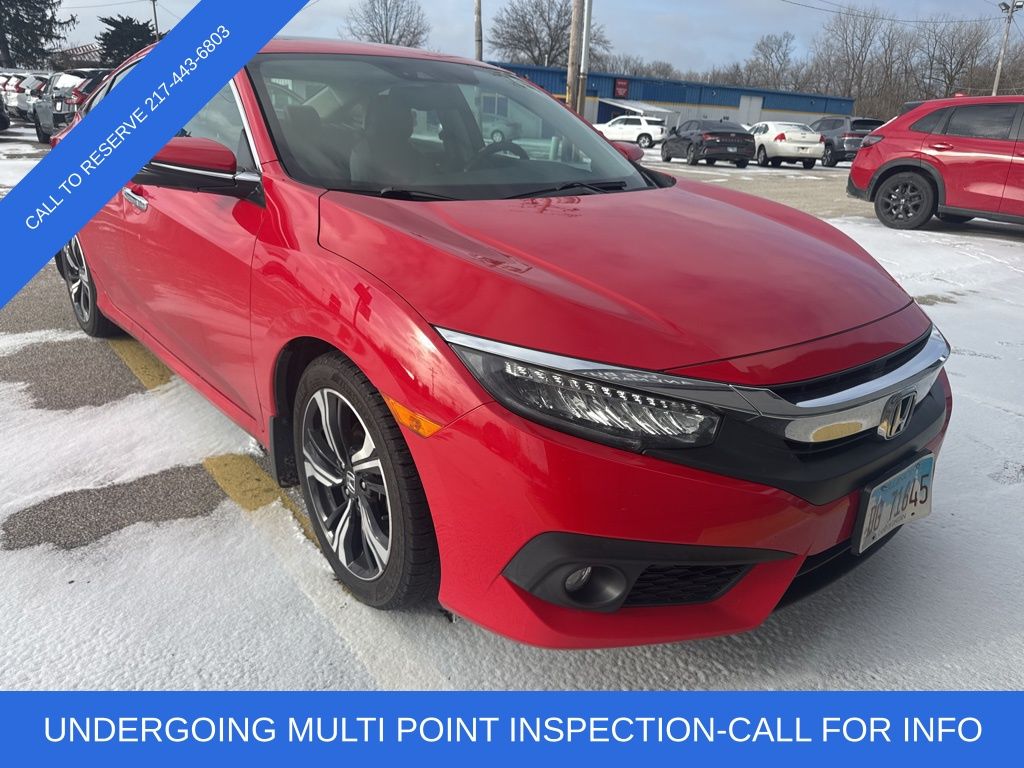 Used 2017 Honda Civic Touring with VIN 2HGFC1F94HH634885 for sale in Danville, IL