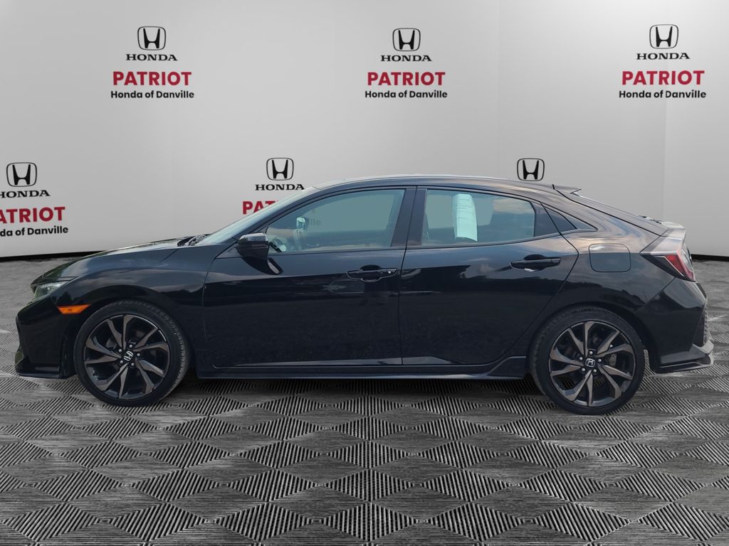 Used 2018 Honda Civic Hatchback Sport Touring with VIN SHHFK7H95JU208991 for sale in Danville, IL