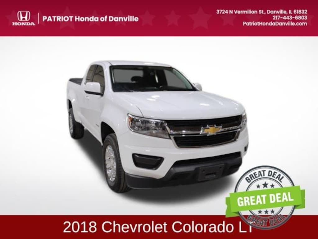 Used 2018 Chevrolet Colorado LT Truck