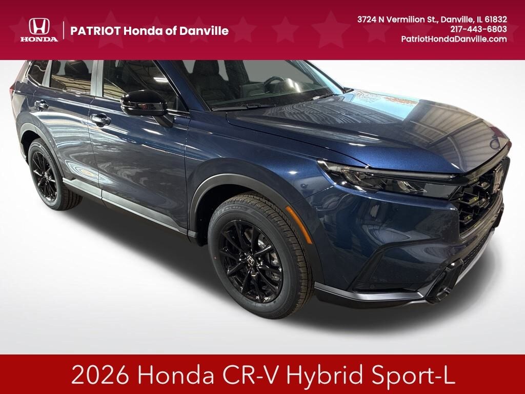 New 2026 Honda CR-V Hybrid Sport-L SUV