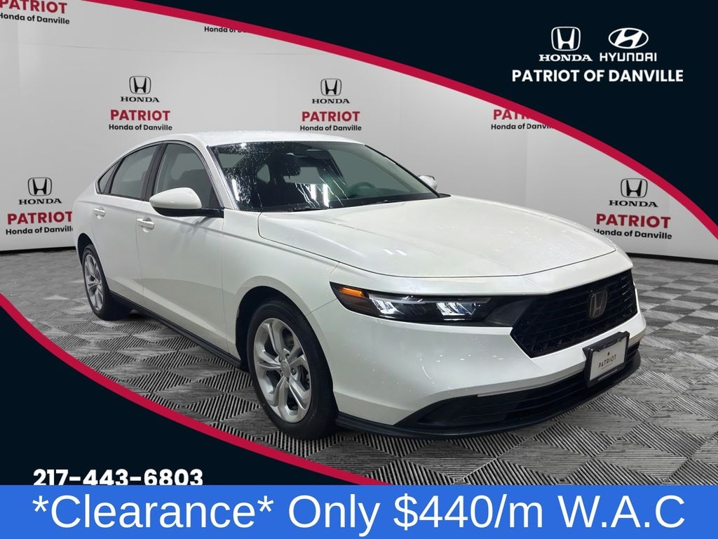 New 2025 Honda Accord LX Sedan