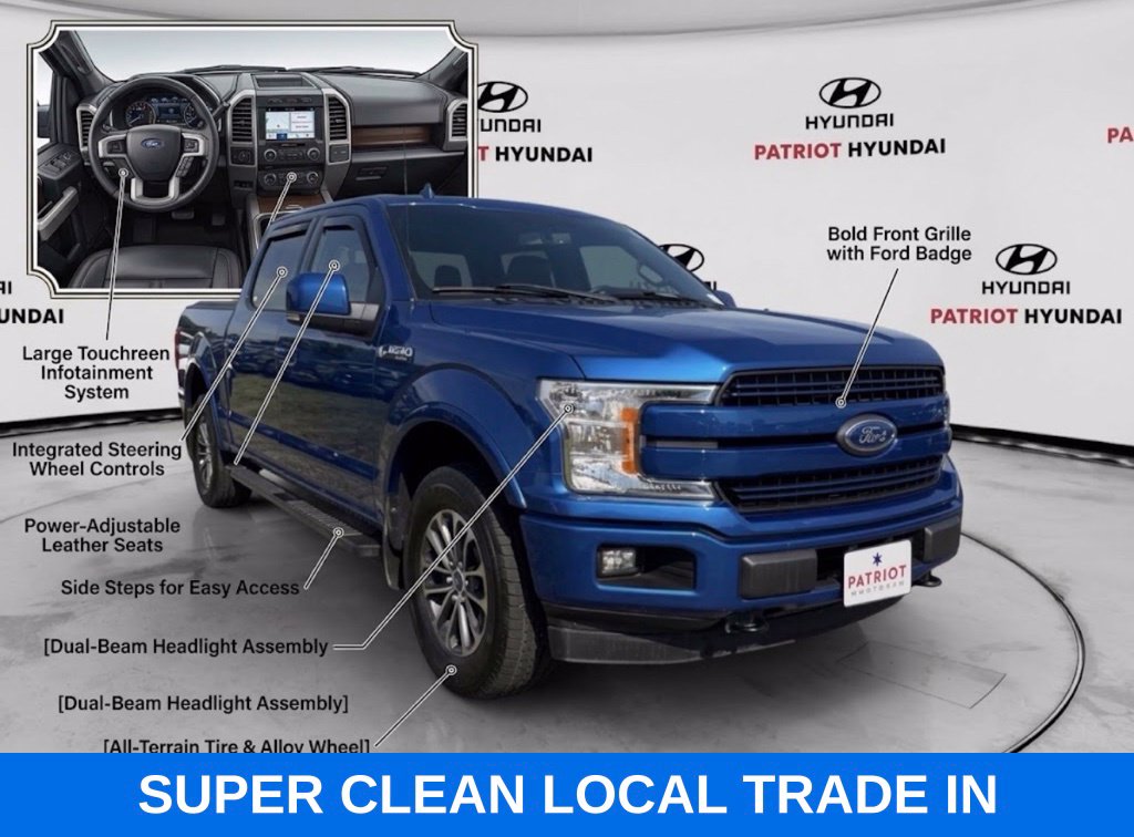 Used 2018 Ford F-150 Lariat Truck SuperCrew Cab