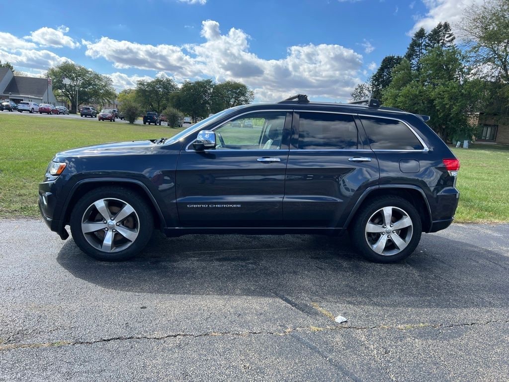 Used 2014 Jeep Grand Cherokee Overland with VIN 1C4RJFCM1EC299073 for sale in Bourbonnais, IL