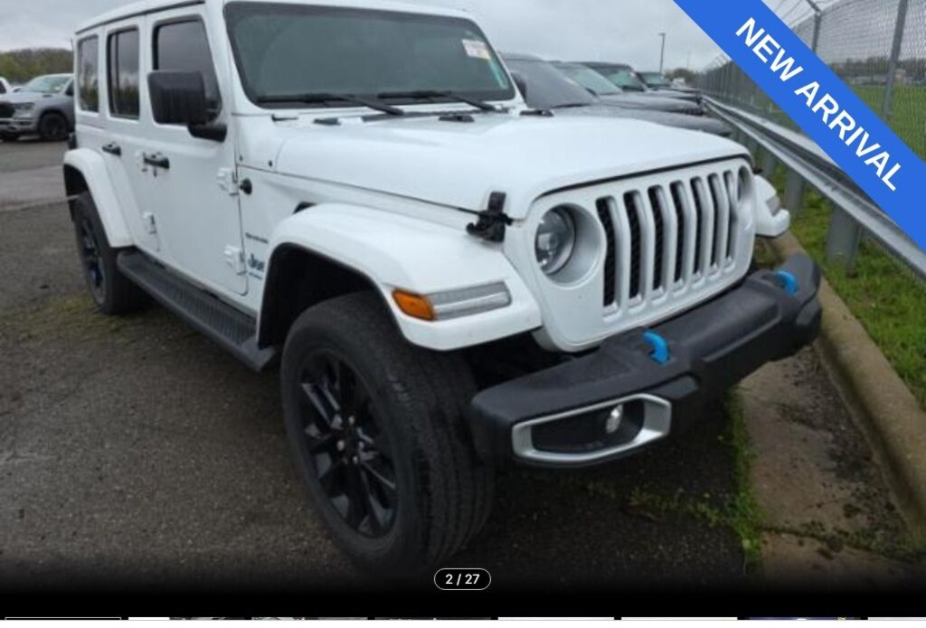 Used 2023 Jeep Wrangler 4xe Sahara SUV