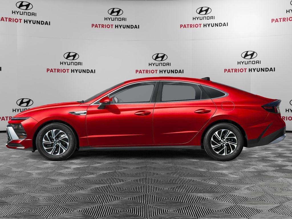 New 2026 Hyundai Sonata Hybrid Blue Sedan