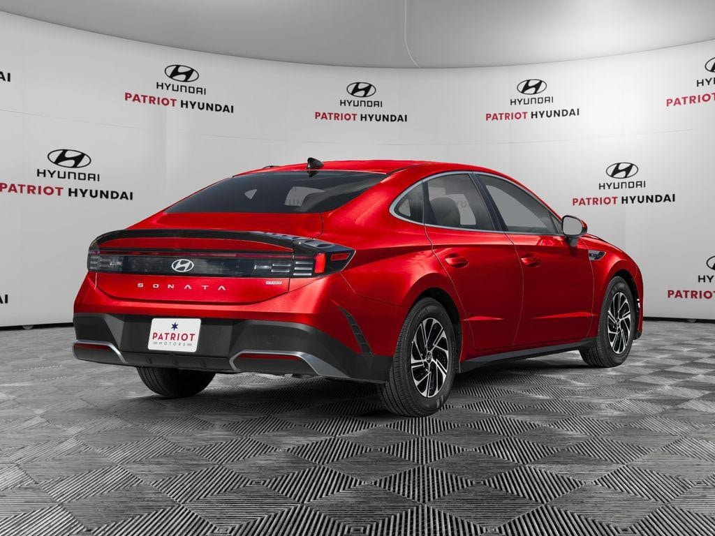 New 2026 Hyundai Sonata Hybrid Blue Sedan