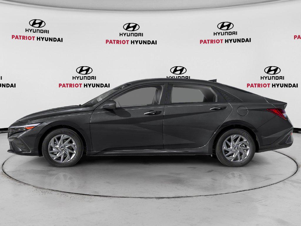 New 2026 Hyundai Elantra Hybrid Blue Sedan