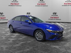 2026 Hyundai Elantra Hybrid Blue Sedan