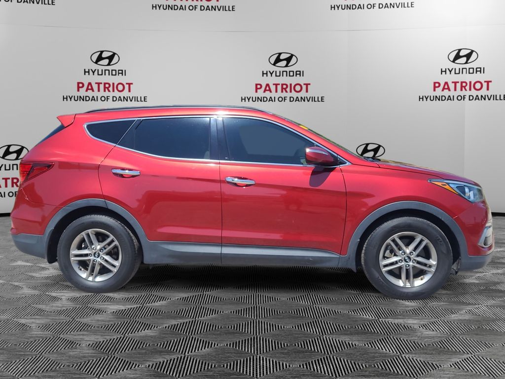 Used 2018 Hyundai Santa Fe Sport with VIN 5XYZU3LB9JG509817 for sale in Danville, IL