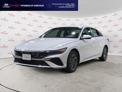 2025 Hyundai Elantra Hybrid Blue Sedan