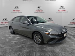 2026 Hyundai Elantra Hybrid Blue Sedan