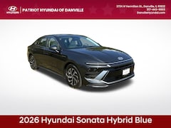 2026 Hyundai Sonata Hybrid Blue Sedan