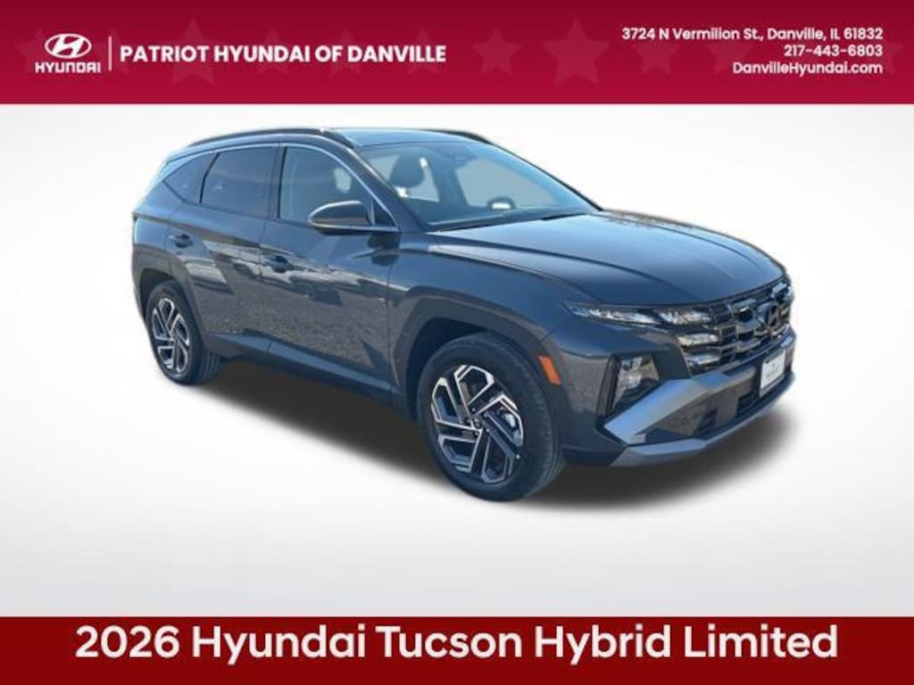 New 2026 Hyundai Tucson Hybrid Limited SUV