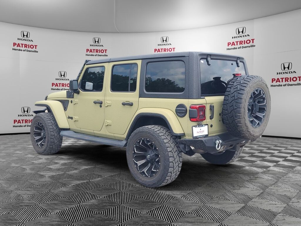 Used 2018 Jeep Wrangler Unlimited Sahara 4x4 SUV