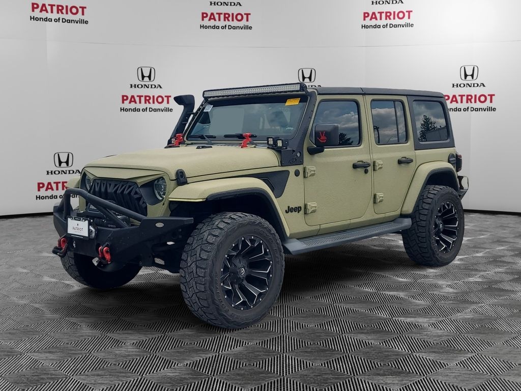 Used 2018 Jeep Wrangler Unlimited Sahara 4x4 SUV