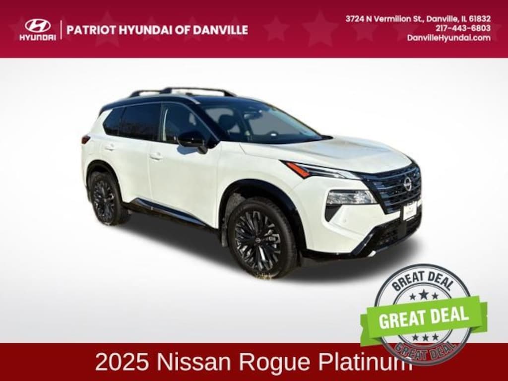 Used 2025 Nissan Rogue Platinum SUV